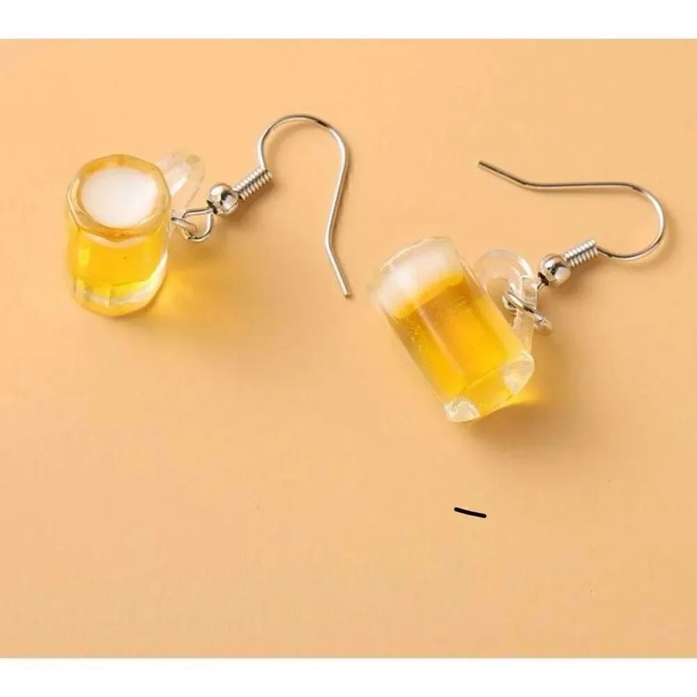 Beer Drop Earrings - Picture 2 of 3